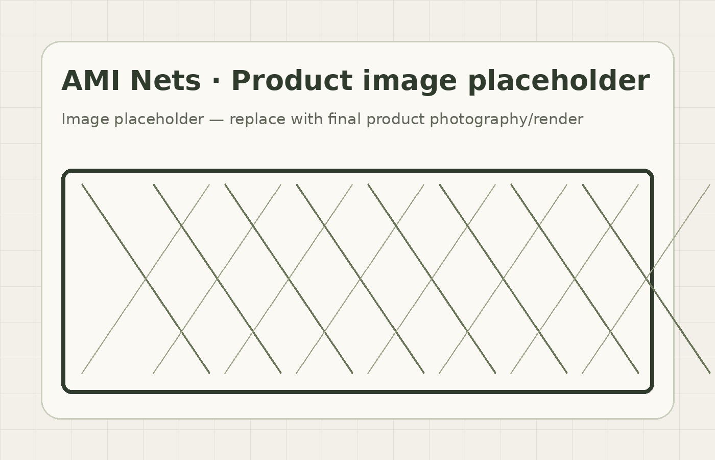 AMI Nets product image
